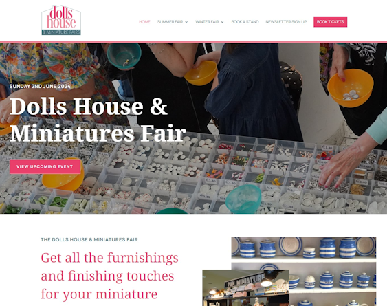 Dolls House & Miniatures Fair Website